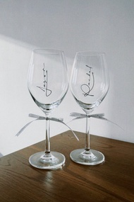 客製化幻彩飾面signature紅酒杯