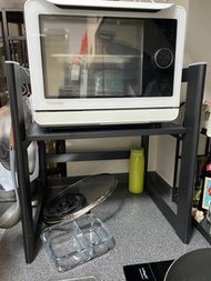不鏽鋼穩陣廚房架 可放微波爐蒸焗爐洗碗機