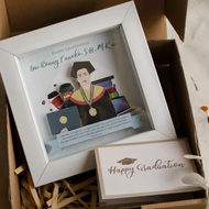 3D frame illustration Custom photo 3D illustration Pop Up Frame photo frame