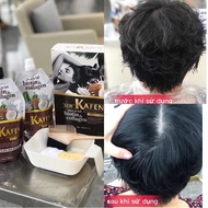 NEW KAFEN silver dye, MPHS Genuine coconut kafen silver hair dye 500mlx2