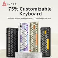 AJAZZ AK820max Three-modes Mechanical Keyboard GASKET Structure 75 with 8000mAh