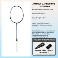 LI-NING AXFORCE CANNON PRO (4U) Series Badminton Racquet – Offensive-Oriented Advanced Single Racque
