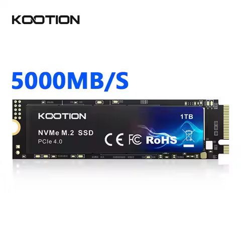 KOOTION X16 SSD Nvme M2 512GB 1TB 2TB Gen4 Nvme SSD Hard Disk M.2 2280 PCIe 4.0x4 Internal Solid Sta