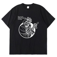 COD- Round Neck T-Shirt Short Sleeve Cotton Skull Print Gbrs Forward Observations Group Punk Gothic 