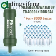 DINGYIFENG Purification Water Filter, Direct Drinking Mini Mini Water Filter Straw, Outdoor Survival