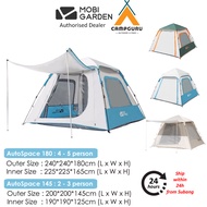 MOBI GARDEN AutoSpace 145/180 Instant Pop Up Tent Outdoor Camping Thickening Automatic Mesra Solat T