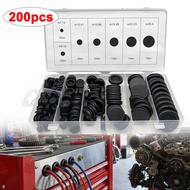 【Baibliss】170pcs Rubber Grommet Assortment Firewall Hole Electrical Wire Grommet Gasket Kit for Wire
