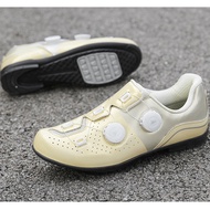 Cycling Shoes Mens and Women Non-Slip Breathable Indoor Bicycle Shoes No-Lock Rubber Sole Unisex Sne