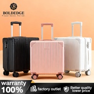 🧳✈️BoldEdge Cabin Luggage 18 Inch Travel Luggage Lightweight ABS Fashion Bagasi Travel Murah