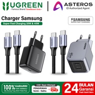 UGREEN Charger Samsung Super Fast Charging 25w / 45w 2.0 PD Type C to Type C