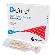 D Cure 25000IU Oral Solution 4's (Liquid Vitamin D)