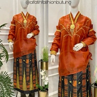 BAJU BODO LAKBU MODERN ORGANZA SULTAN SULAM BORDIR LAGOSI ADAT BUGIS