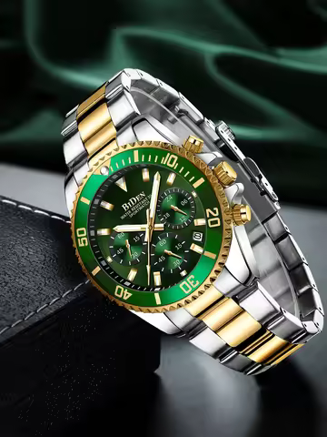 BIDEN Bestselling men's classic diving quartz multifunctional watch,men's casual business watch,nigh