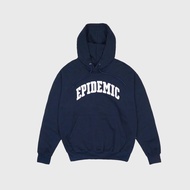 Epidemic Pullover Hoodie 330 Gsm Navy Demeter