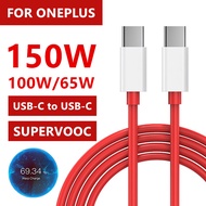 150W 100W 65W SuperVOOC Type C to Type C Fast Charging Cable For OnePlus 10 Pro 11 12 13 Nord 2T 3 4