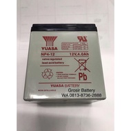 Yuasa UPS Battery 12V 4 Amper Battery NP 4-12 Vrla dry Battery 12V 4 Ah