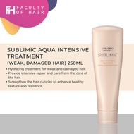 Shiseido Sublimic Aqua Intensive Treatment For Weak Damaged Hair (250ml)