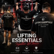 [AYBL LIFTING ESSENTIALS] Loose gym shirt made of 100% breathable cotton fabric sportswear