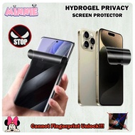 Oneplus 13T / 13 / 13R / 12 / 12R / 11 / 11R / 10 Pro / 10R / 10T / 9 Pro / 9R Privacy Hydrogel Scre
