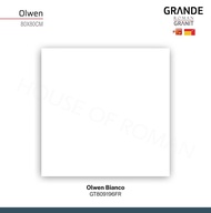 GRANIT ROMAN GRANDE Olwen Bianco 80X80 GT809196FR ROMAN GRANIT
