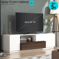 Tomato Home ชั้นทีวี Declan TV cabinet กว้าง W150ซม ราคารวมค่าส่ง+ประกอบให้เฉพาะกรุงเทพและปริมณฑล
