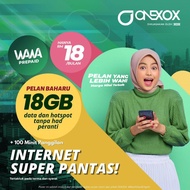 Onexox Prepaid Wawa 18 / Wawa 35 Internet Pantas / Self Register Unlimited Hotspot