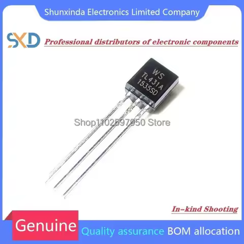 100PCS/lot WS TL431A TO92 TL431 431 WS TL431A WSTL431A WS TL431 TO-92 WSTL431