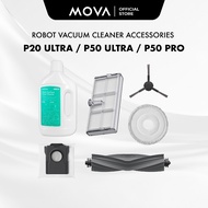 MOVA P20 Ultra / P50 Ultra / P50 Pro Ultra Robot Vacuum Cleaner Accessories Main Brush Side Brush Fi