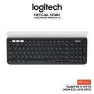 Logitech K780 Multi-Device Wireless Bluetooth Keyboard With Slient Typing, Logitech Flow Technology - EBL