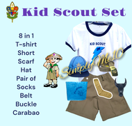 8 in 1 Bsp Kid Scout Uniform Complete set for kids boy