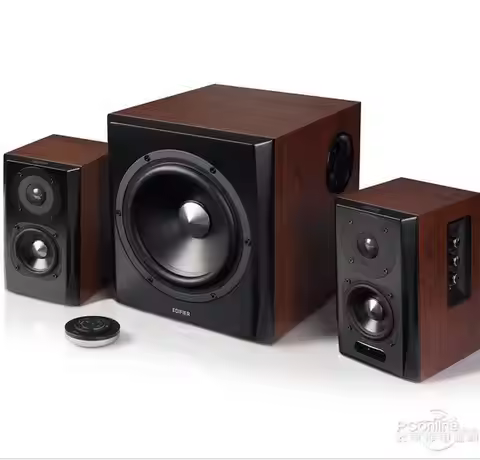 Edifier/Rambler S201/S301 Bluetooth Speaker 2.1 Subwoofer Computer Wooden Living Room Audio