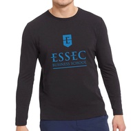 ESSEC Business School Singapore Cotton Combed Premium Long Sleeve T-SHIRT
