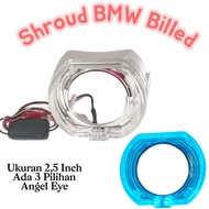 MATA Biled Shroud bmw, 2.5 Inch / Biled LampRing, 3 Eye Options Eye/