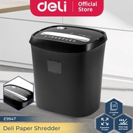 MESIN CODE E7T Deli Paper Shredder Staple Paper Shredder Machine Capacity 8 Sheets 15 Liters E9947