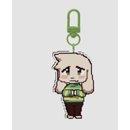 Asriel Pixel Art Keychain Nang Decor Shop