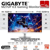GIGABYTE M27UP ICE UHD GAMING MONITOR IPS4K160HZ3840X2160G-SYNCWITH SPEAKER