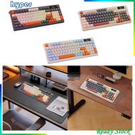 [Hyper] Wireless Keyboard Portable Ergonomic Nonslip Universal Rechargeable PBT Keycaps Russian Mech