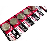 [Ready STOCK] 1 PCS (100% Genuine) Maxell Watch Battery CR2450