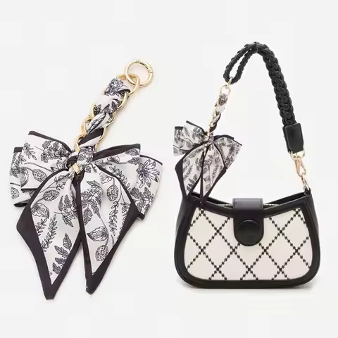 Bag Extension Chain Bow Bag Strap Chain Bag Hanging Chain Strap DIY Bag Chain Adjustment Extended Sh