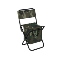 Kerusi Lipat Pancing Corak Camo Foldable Fishing Chair Outdoor Campaign