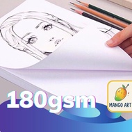 ROKI drawing paper 180gm 160gsm A4 20 sheets - Hakuart Painting Tools