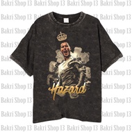 Belgium Eden HAZARD/ T-shirtVintage Wash Belgium Eden Hazard Unisex Football shirt