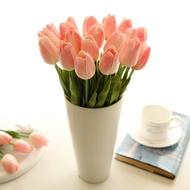 Fake tulip Flowers Fake cafe Decor Room Photography Accessories, Home Decoration