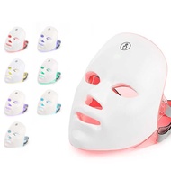 7 Colors Rechargeable LED Face Mask Photon Therapy