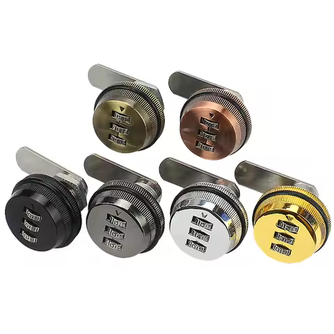 Digital combination combination box lock zinc alloy drawer cabinet door cam lock mailbox combination