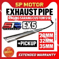 EX5 RACING EXHAUST SARANG CUSTOM S1R 28MM 32MM 35MM GL RACING EJOS EXZOS EX5 THAILAND