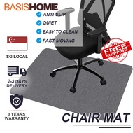 BASISHOME Office Chair Mat for Hardwood Floor &amp; Tile Floor Computer Chair Mat