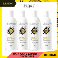 Farger FG Farger Hair Care Expert Developer 1000ml ฟาเกอร์ เอฟจี แฮร์ แคร์ เอ็กซ์เปิร์ต ดีเวลล็อปเปอร์ 1000มล (3%,6%,9%,12%)