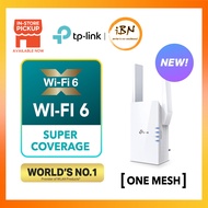 TP-LINK RE505X Onemesh AX1500 WiFi 6 & Mercusys ME30 Wireless AX WiFi Range Extender / Repeater / Ac