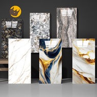 TARSURESG Marble Tiles, Waterproof Self Adhesive Wall Stickers,  PVC 30x60cm Floor Tile Sticker Kitc